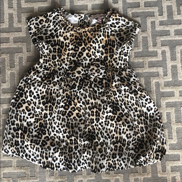 NWOT Juicy Couture Baby Girl Leopard Print Dress - Picture 1 of 4